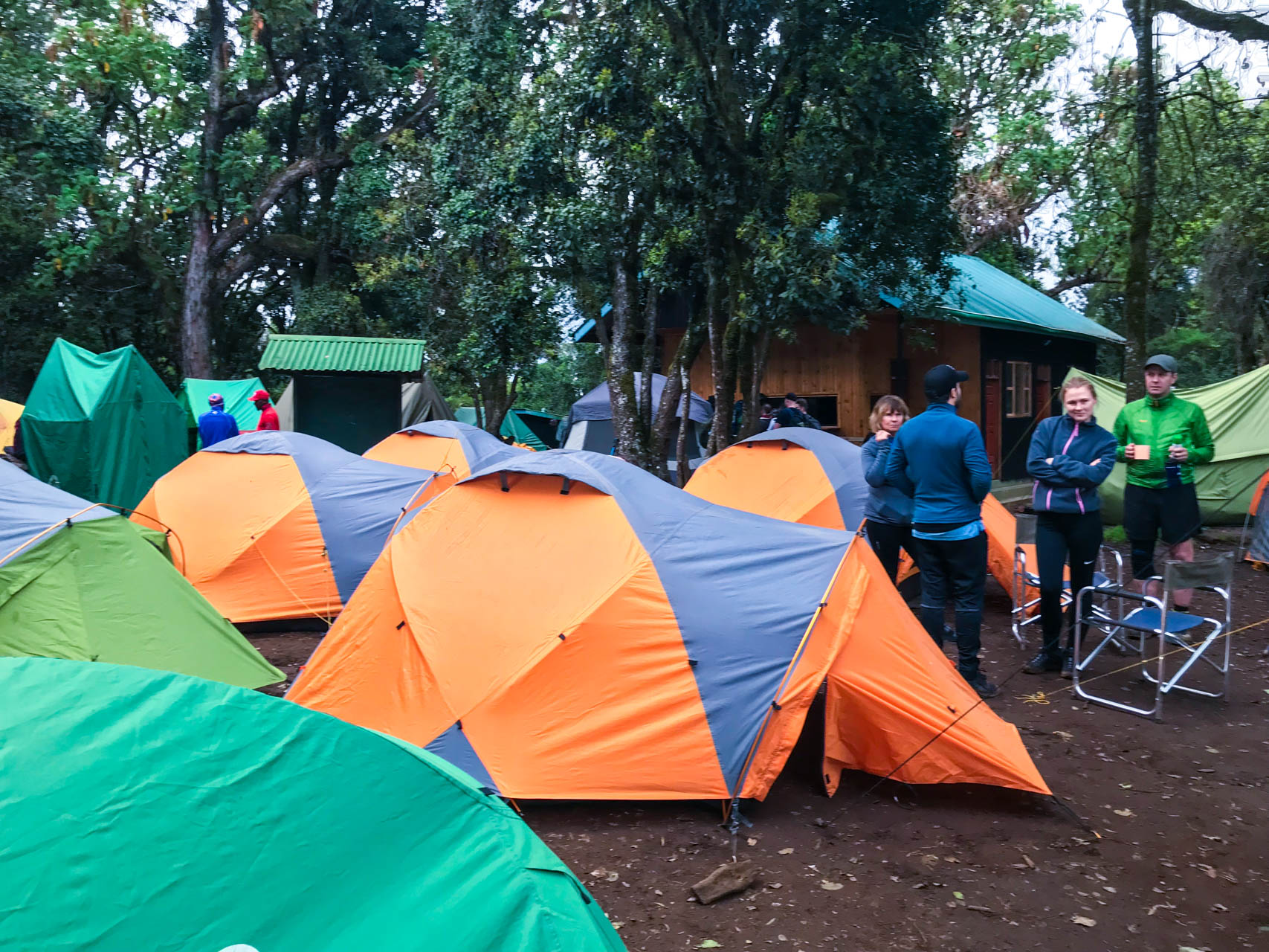 Accommodation on Mt. Kilimanjaro